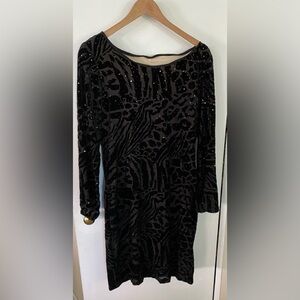 Black Frank Lyman dress